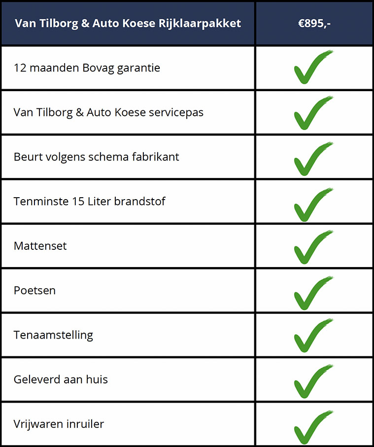 VT & AK Rijklaarpakket